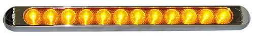 Ap135A Long Slimline Led Amber 12V AP LED