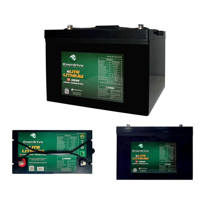 Enerdrive Enerdrive 100Ah/12v LiFePO4 Battery eLITE Enerdrive