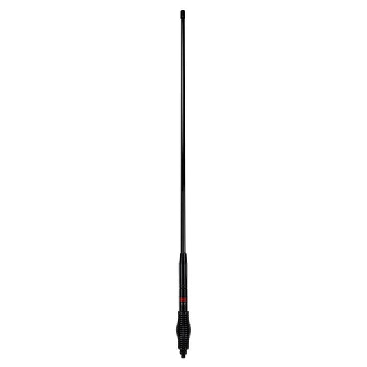 GME 1040mm Fibreglass Radome Antenna, AS001B Spring (6.6dBi Gain) - Black GME