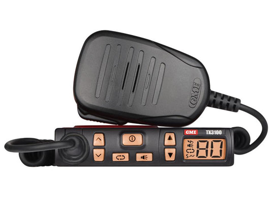 GME TX3100DP Super Compact UHF CB Radio GME