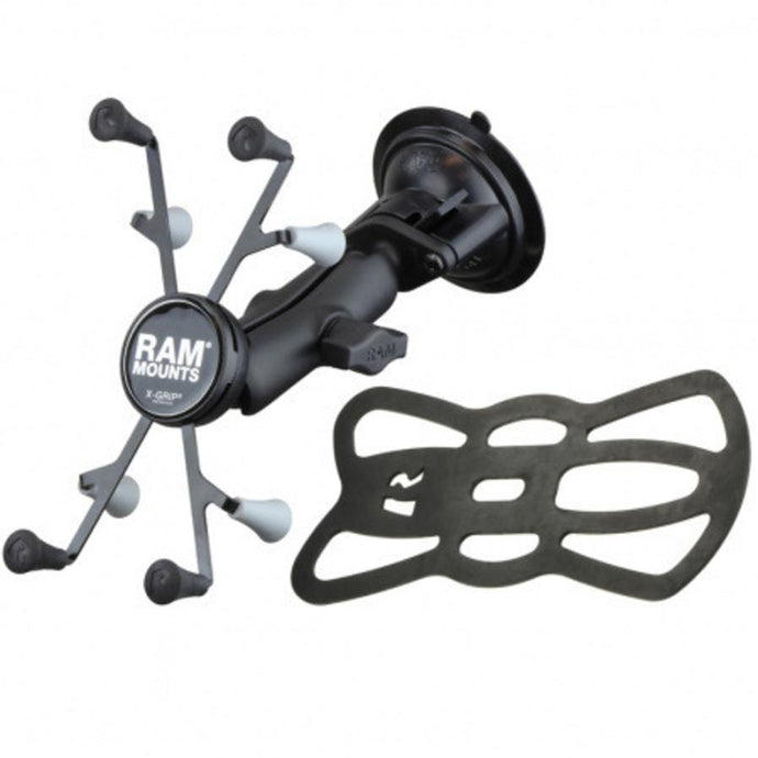 RAM-B-166-UN8U RAM Twist-Lock | Suction Cup Mount with Universal X-Grip | Cradle for 7
