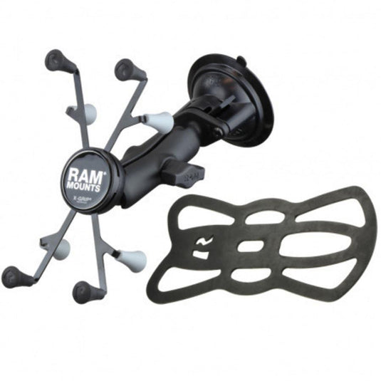RAM-B-166-UN8U RAM Twist-Lock | Suction Cup Mount with Universal X-Grip | Cradle for 7"-8" Tablets Ram Mounts