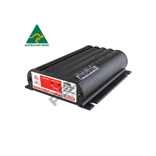 Redarc 24V 20A In-vehicle Lifepo4 Battery Charger Redarc