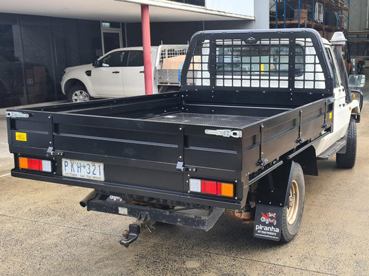 Steel Tray 1800L X 1825W X 260H White Piranha Off Road